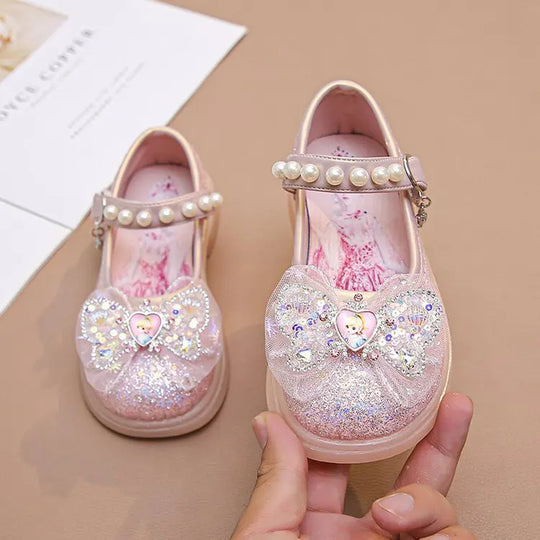 GlitterStep – Sparkling Velcro Shoes for Kids