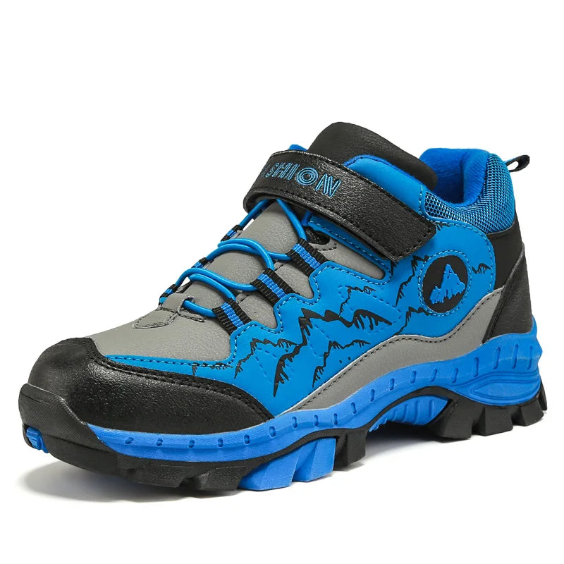 Trail Explorer Kids Waterproof Hiking Boots — Dry, Comfy Steps