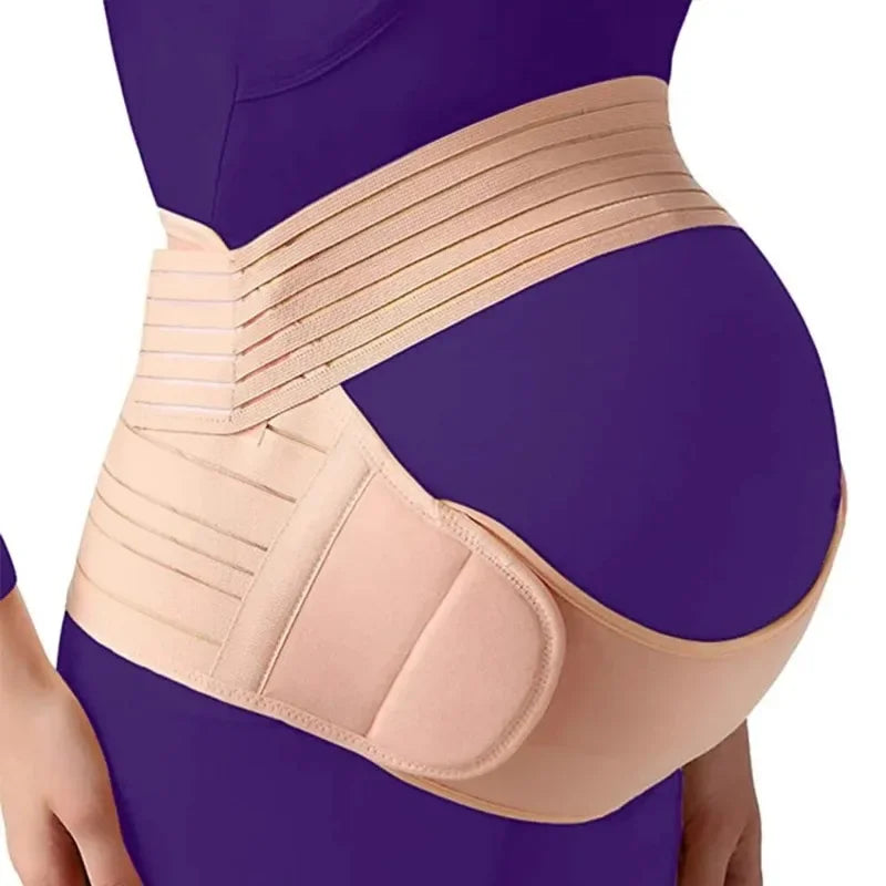 TriBand maternity support belt nude adjustable fit