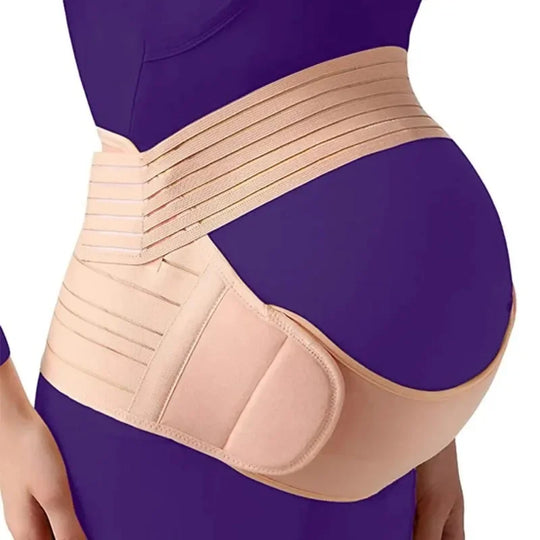 TriBand maternity support belt nude adjustable fit