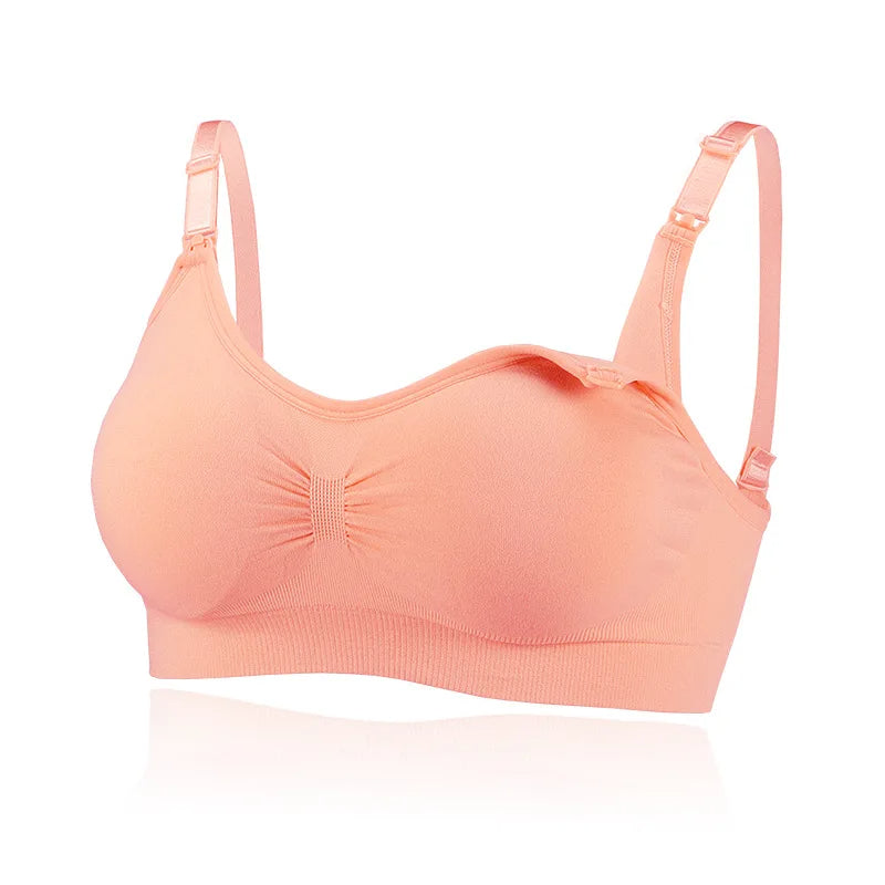 NestNurse everyday nursing bra pink wireless support