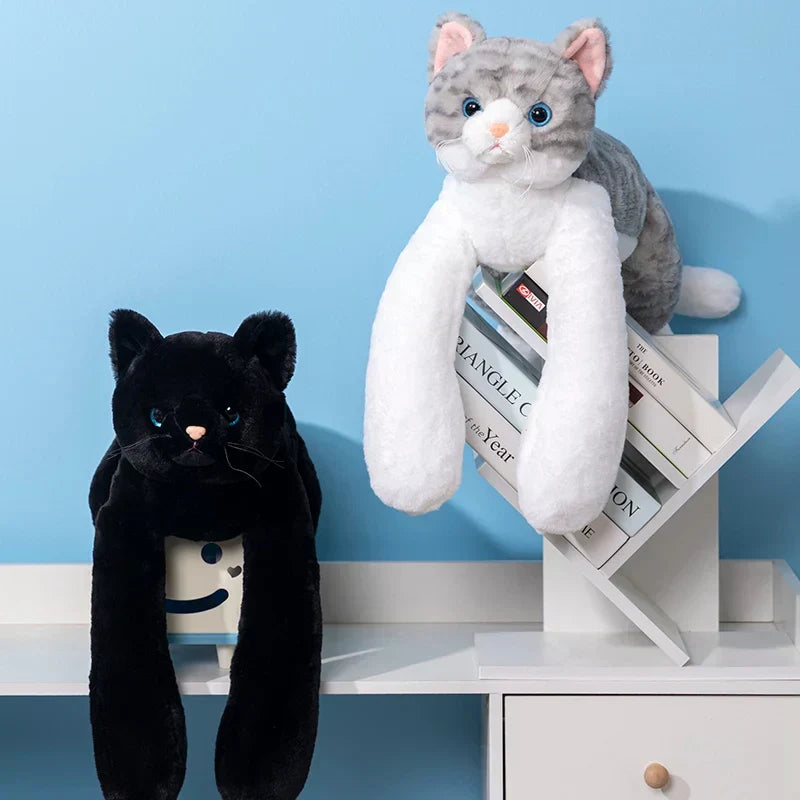 CatCuddle Weighted Cat Plush Toy — Calming Modern Comfort