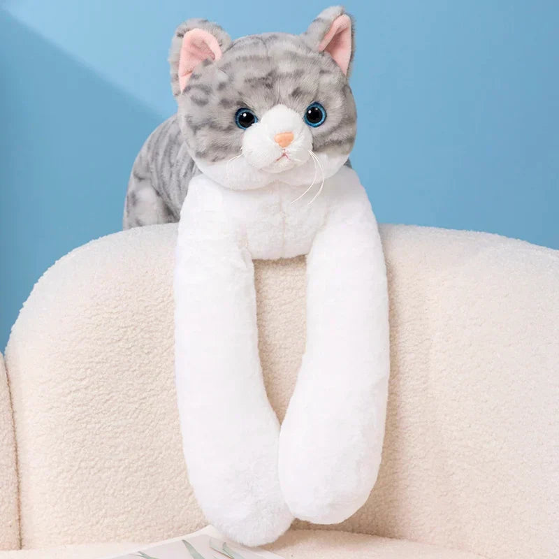 CatCuddle Weighted Cat Plush Toy — Calming Modern Comfort