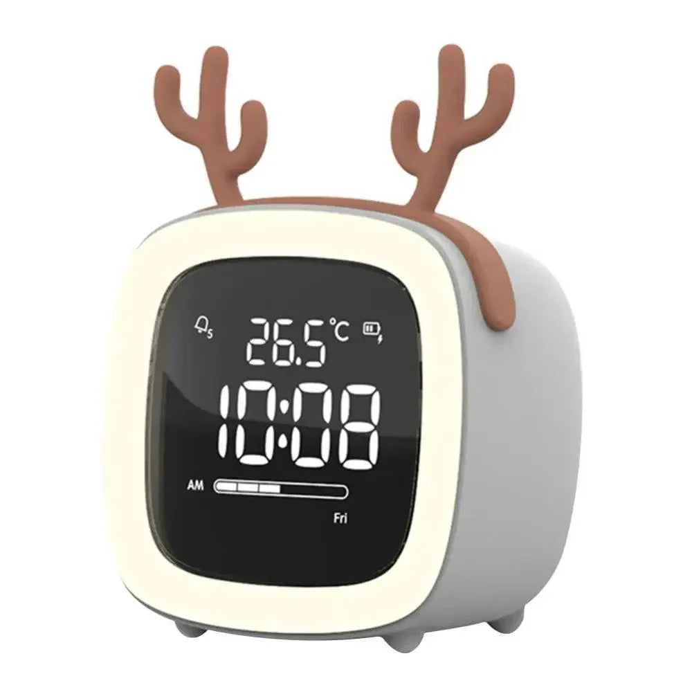 BunnyLight – Cartoon LED Alarm Clock Lamp