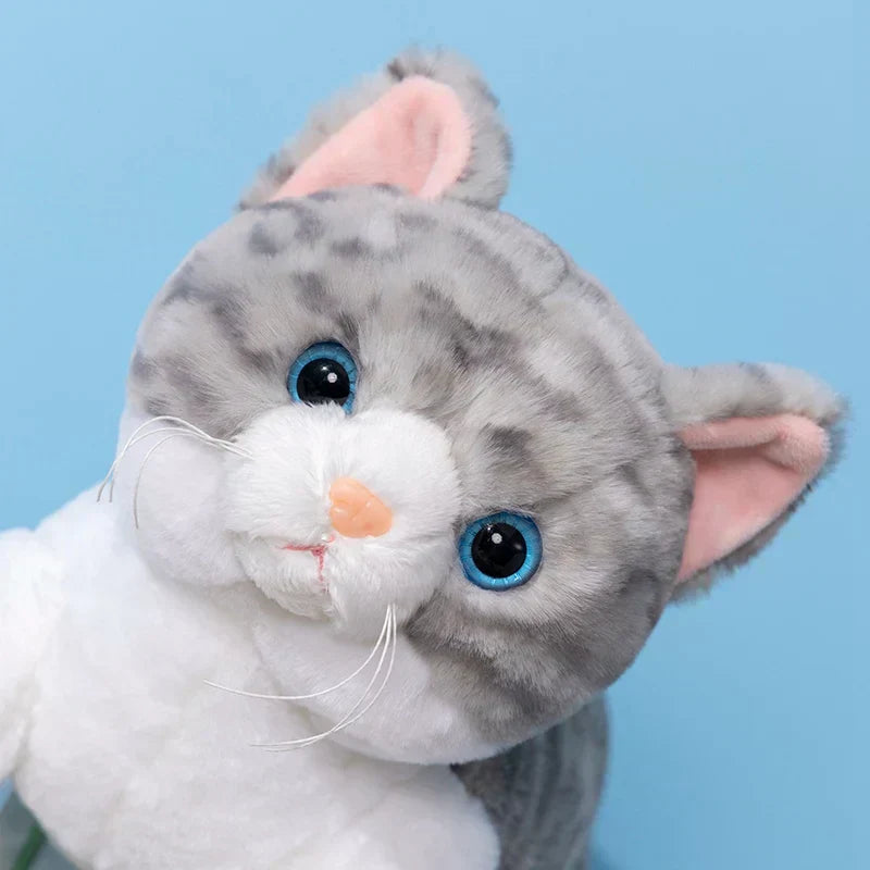 CatCuddle Weighted Cat Plush Toy — Calming Modern Comfort
