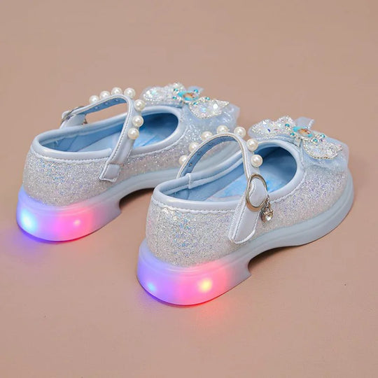 GlitterStep – Sparkling Velcro Shoes for Kids