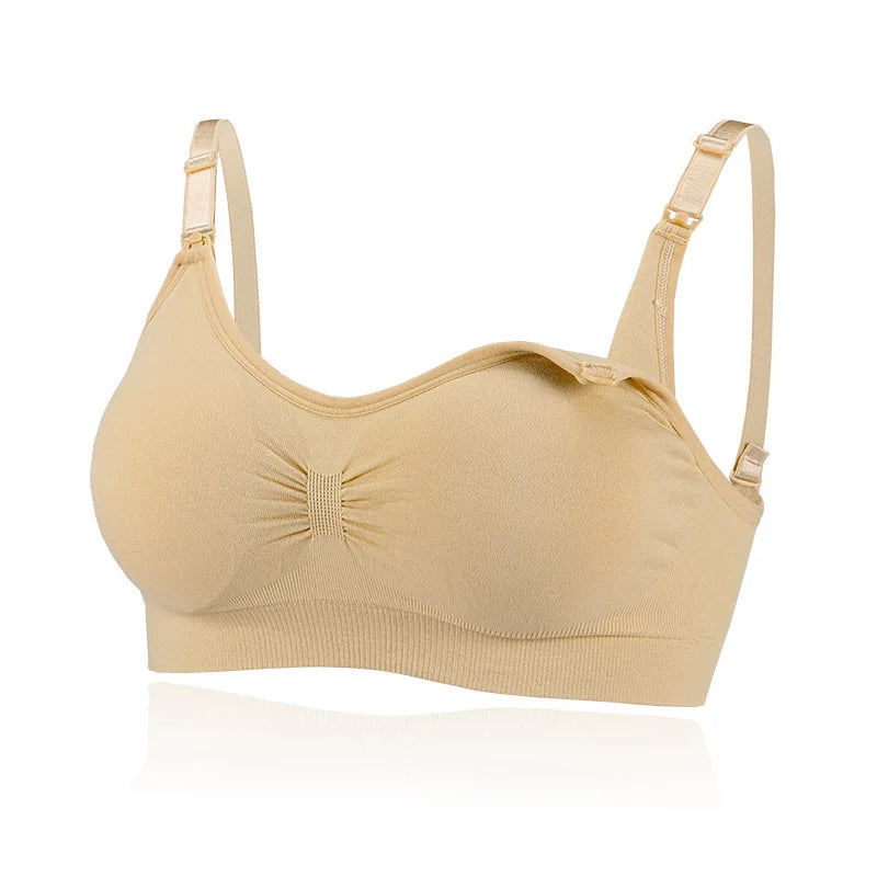 NestNurse everyday nursing bra beige wireless support