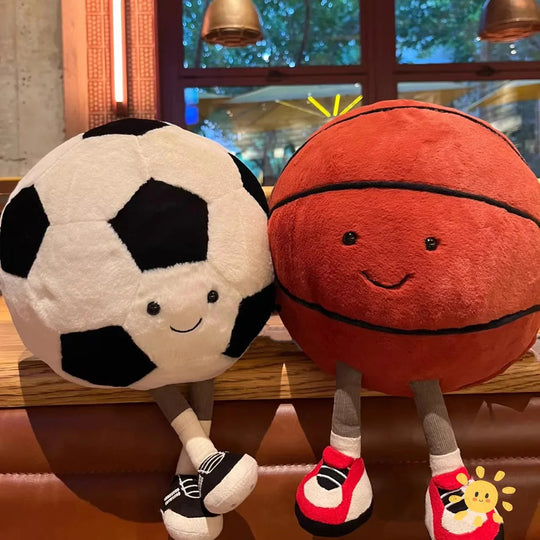 KickBuddy Plush Football Toy - Clean Kids Cuddle Quality