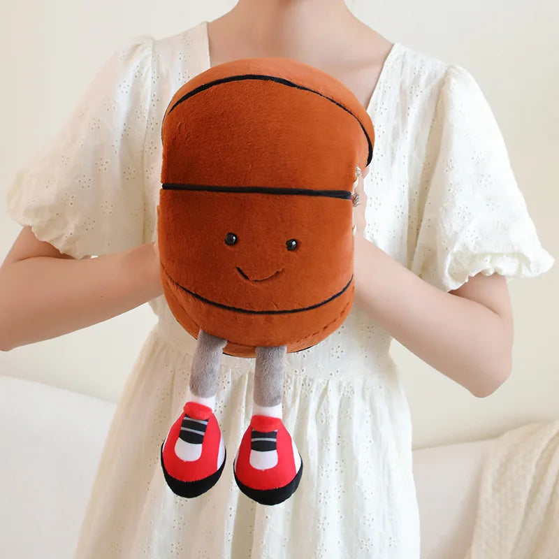 KickBuddy Plush Football Toy - Clean Kids Cuddle Quality