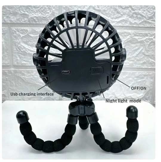 Whisper-quiet baby fan that won't disturb naps