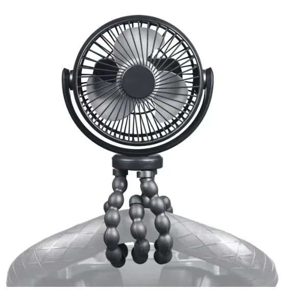 USB rechargeable bladeless fan for stroller
