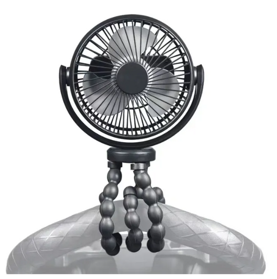 USB rechargeable bladeless fan for stroller