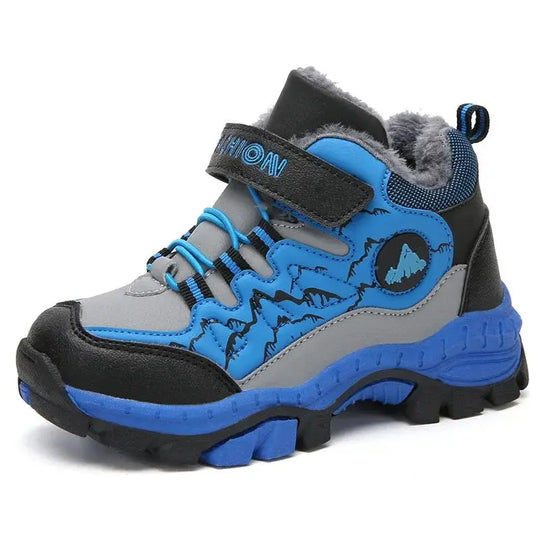 Trail Explorer Kids Waterproof Hiking Boots — Dry, Comfy Steps