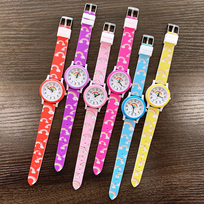 Playful rainbow kids watch for birthdays and everyday adventures