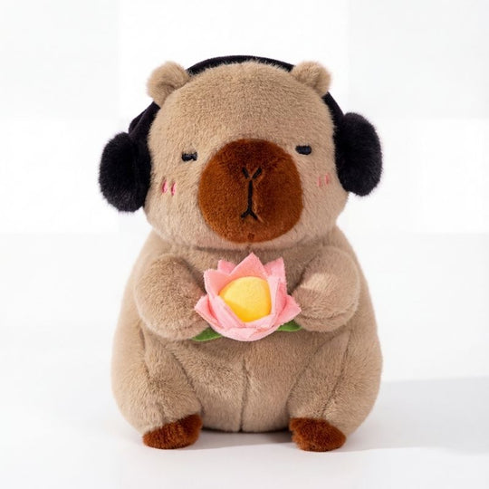 Ilona Modern Capybara Plush Toy — Clean Calm Quantity for Kids