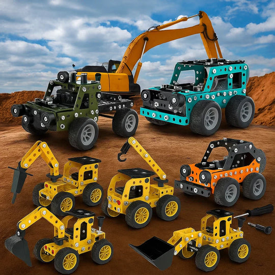 BuildCraft Junior Metal Builder Set – Kids Construction Toy for Creative Learning