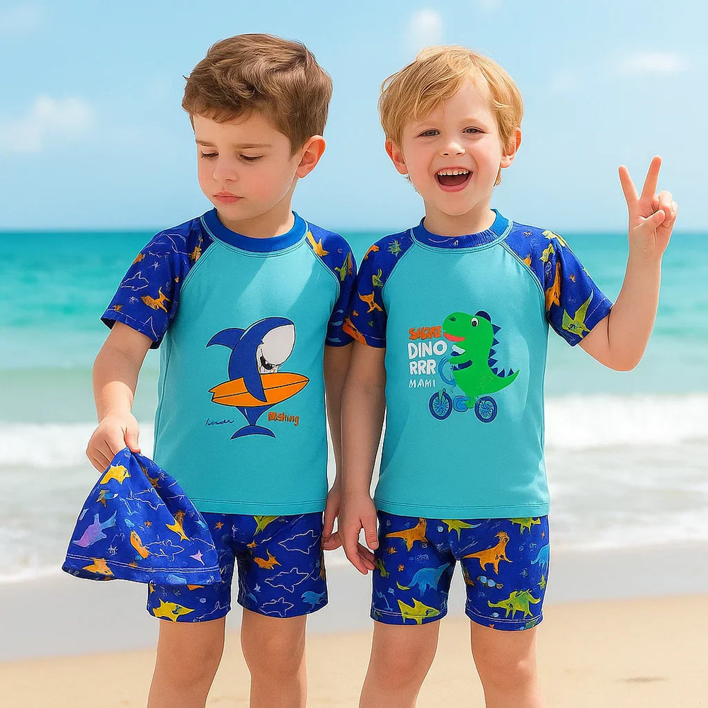 UPF swimsuit shielding skin on sunny days