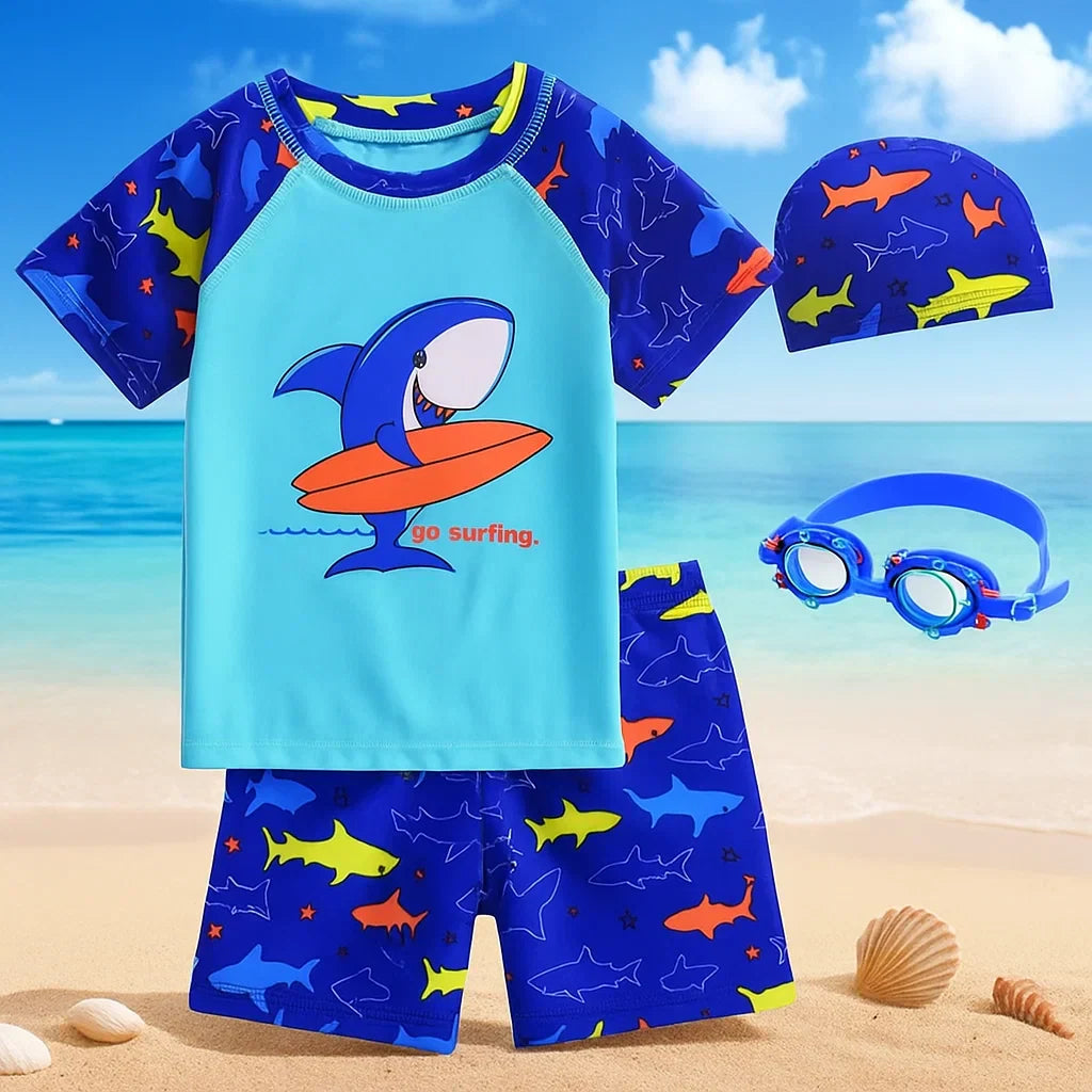 Complete kids swim set for carefree swim sessions