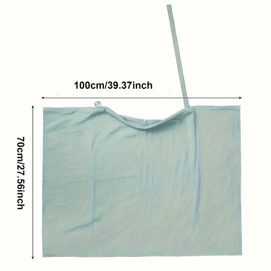 Nursing cover made from breathable 100% cotton