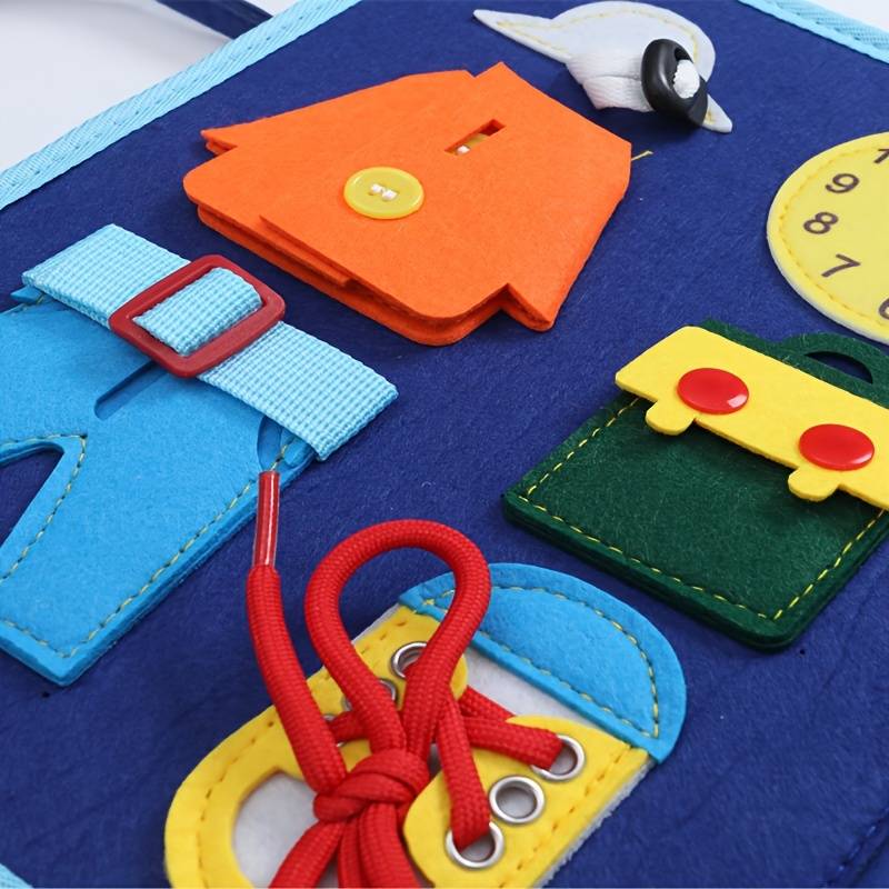 SkillTales Montessori Busy Book for Kids — Calm Learning Fun