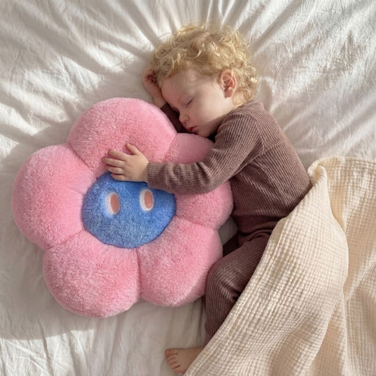 BloomBuddy Flower Plush Pillow — Kids Plush Toy Quality