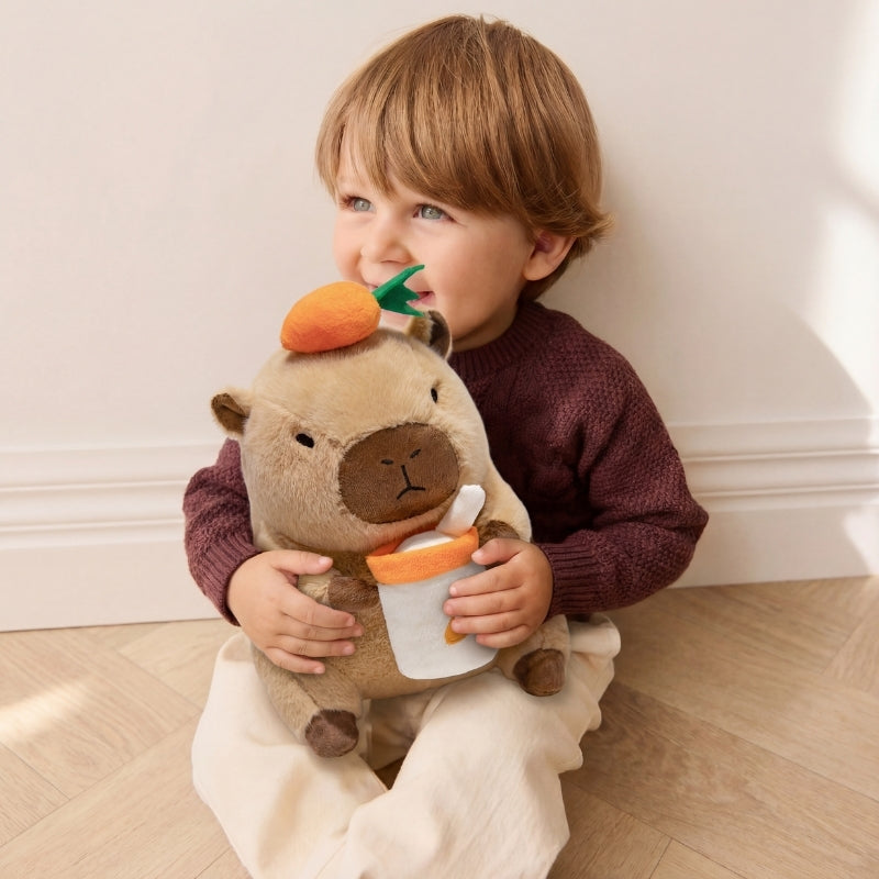 CuddleBurrow Capybara Plush Toy — Clean Modern Quality Companion