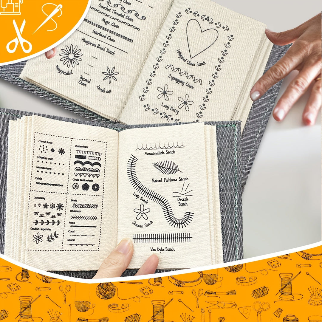 StitchBook Kids Embroidery Craft Kit — Calm Creative Focus