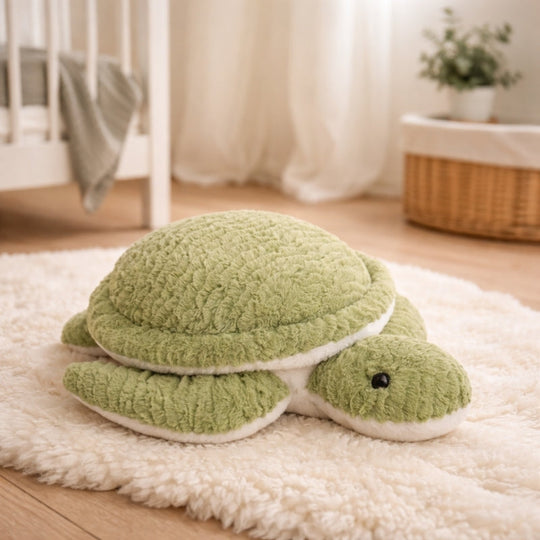 Cicimi SleepyShell Turtle Plush Toy — Modern Comfort Friend
