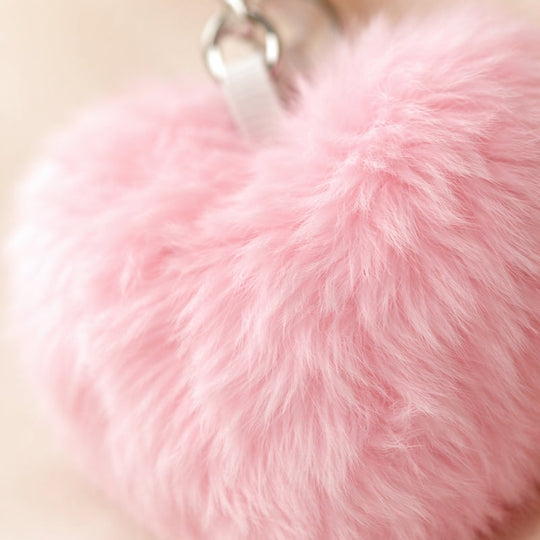 Clariel Heart Plush Keychain Toy — Clean Quality for Kids