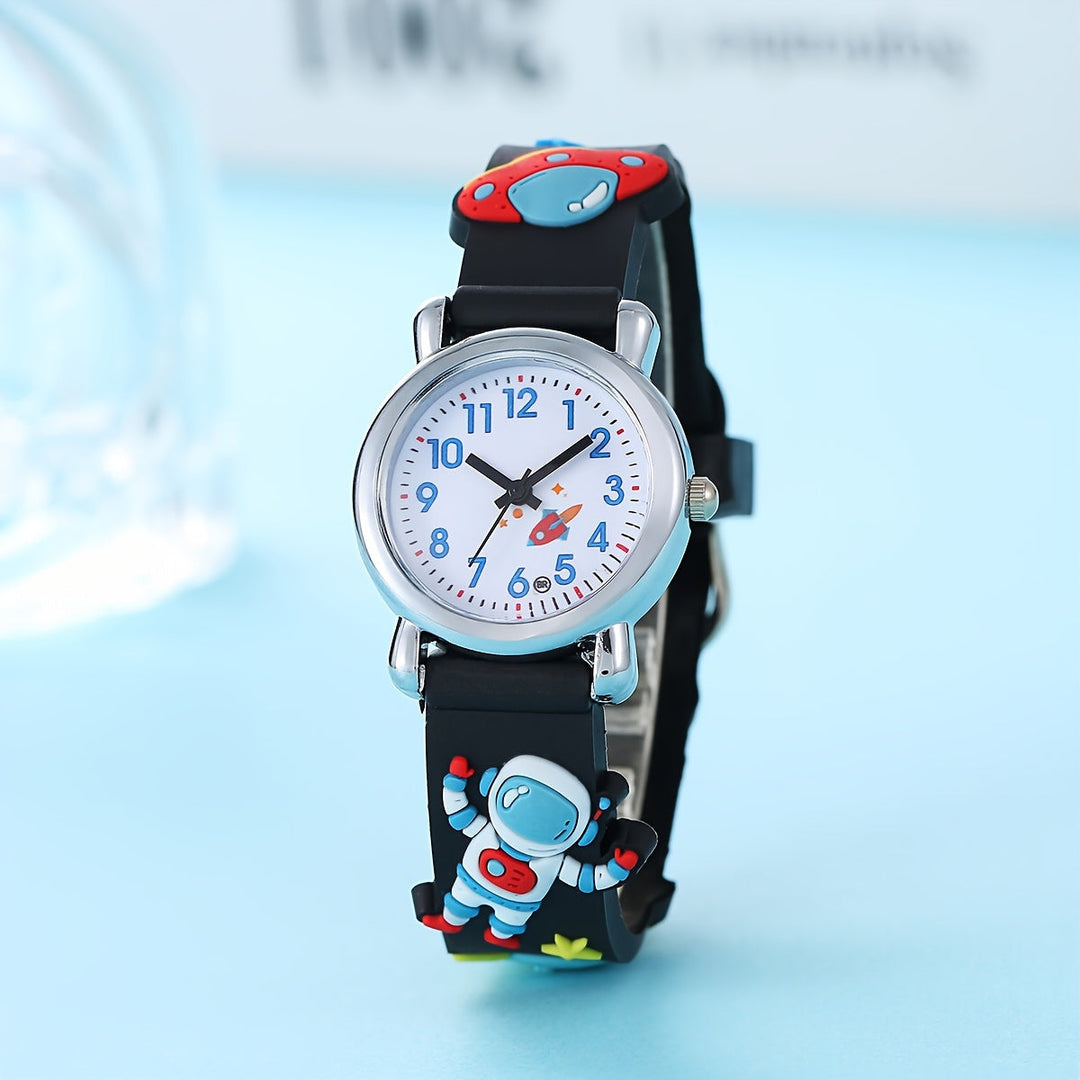 CosmoTick astronaut space kids watch black