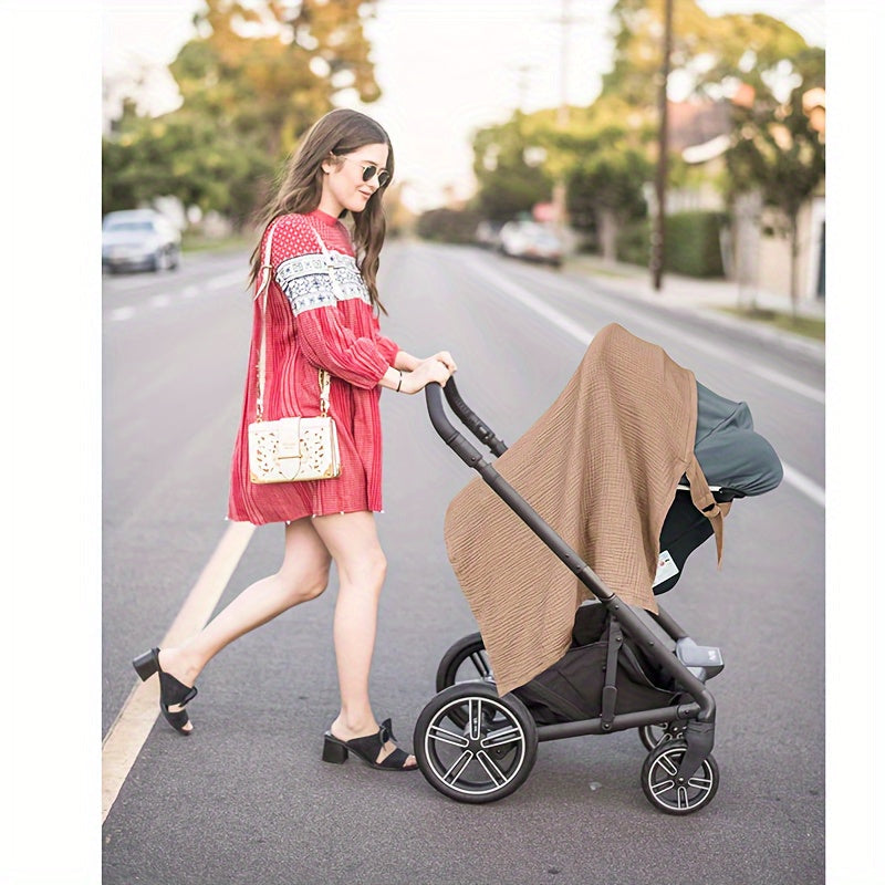 Soft skin-friendly nursing cover gentle on baby