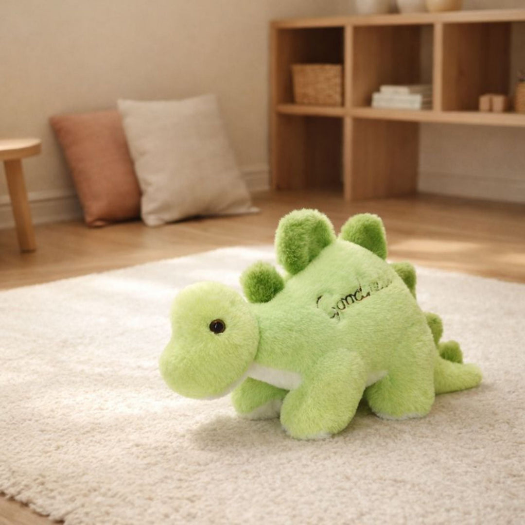 DinoNest Stegosaurus Plush Toy – Clean Cuddly Quality Companion