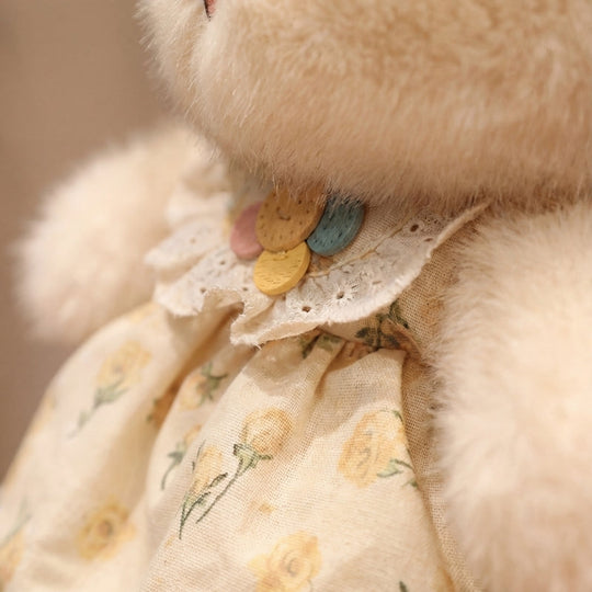 BloomCuddle Bear Plush Toy — Calm Quantity Companion
