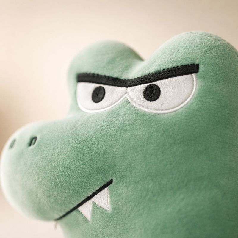 Donatella Crocodile Plush Toy — Clean Modern Quality for Kids