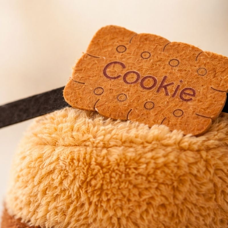 SweetBite Cookie Plush Toy — Clean Modern Quality