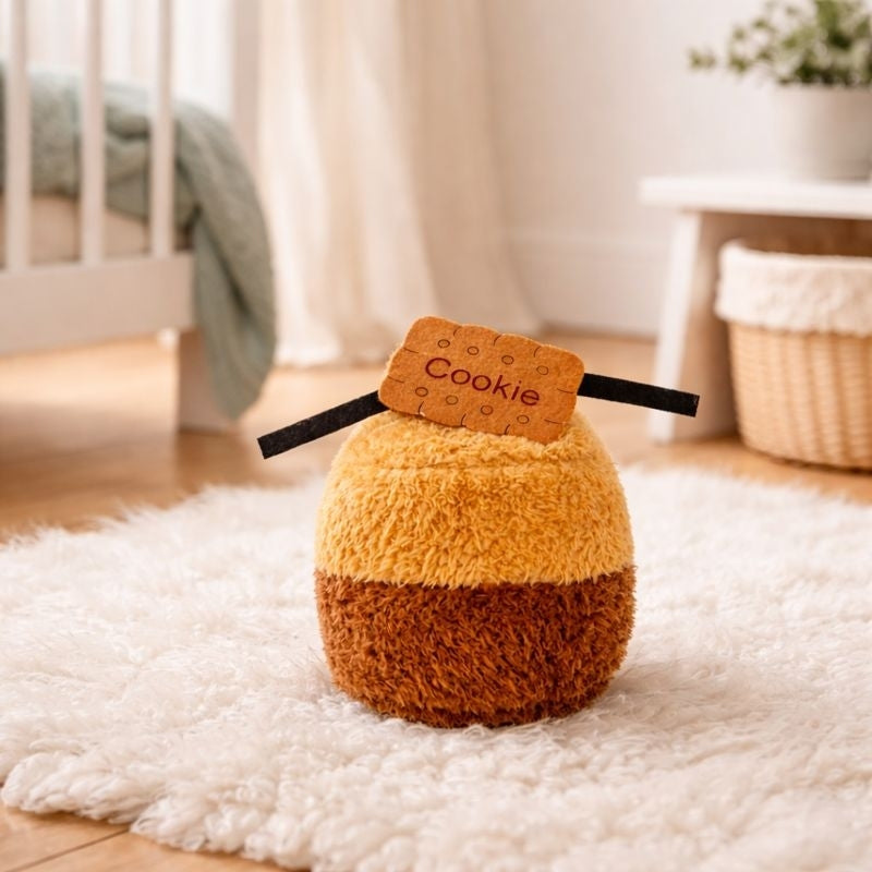SweetBite Cookie Plush Toy — Clean Modern Quality