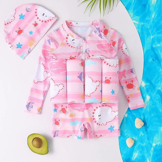 CoastBuddy Kids Swim Float Suit — Safe Confident Water Play