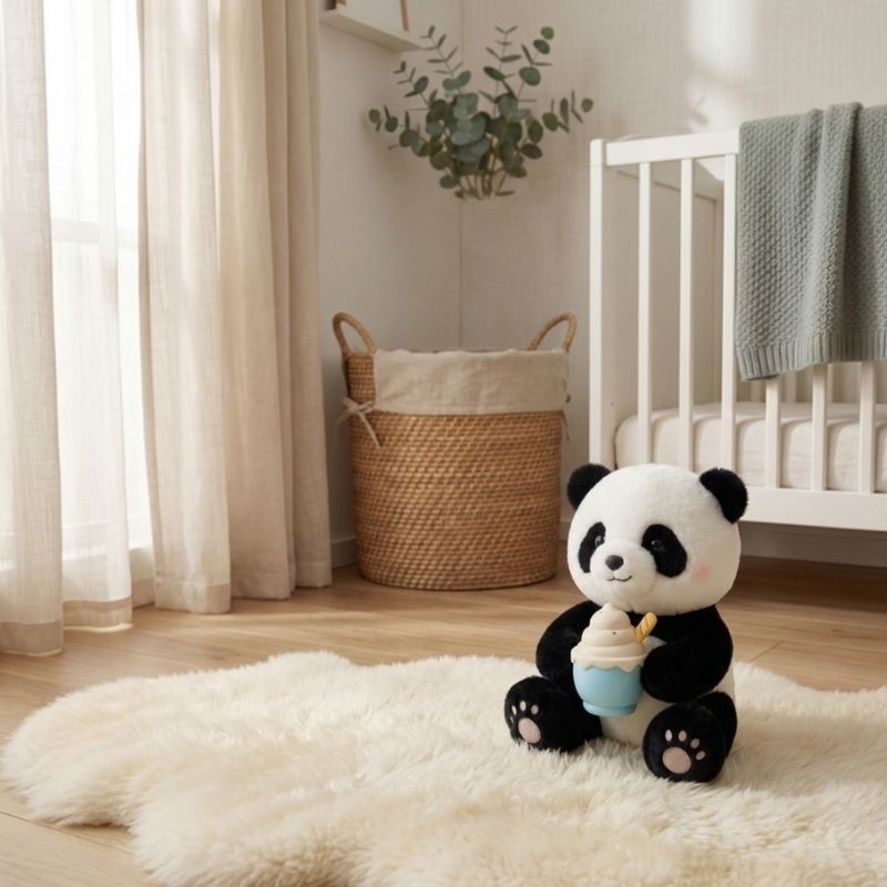 Milo Cuddle Panda Plush Toy — Soft Comfort for Kids