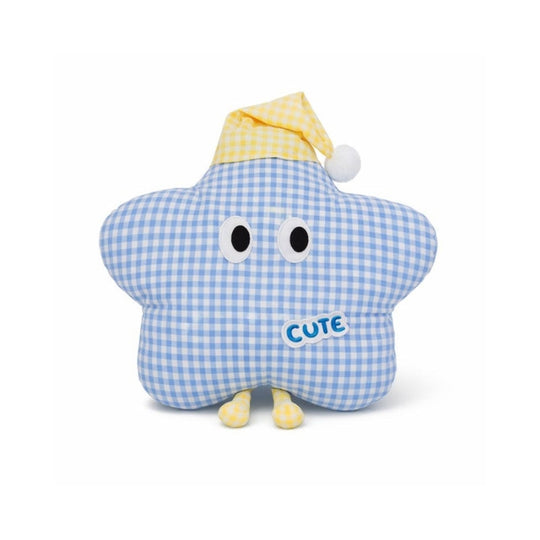 Francesca Star Plaid Plush Toy – Kids Plush Toy Modern Quality for Calming Sleep
