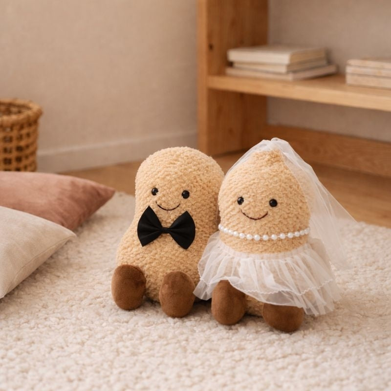Peanut Buddy Plush Toy for Babies & Kids — Clean Modern Quality