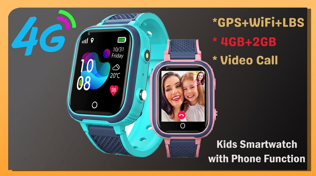 Kids GPS smart watch keeps families connected on outings