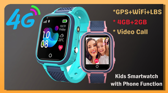 Kids GPS smart watch keeps families connected on outings
