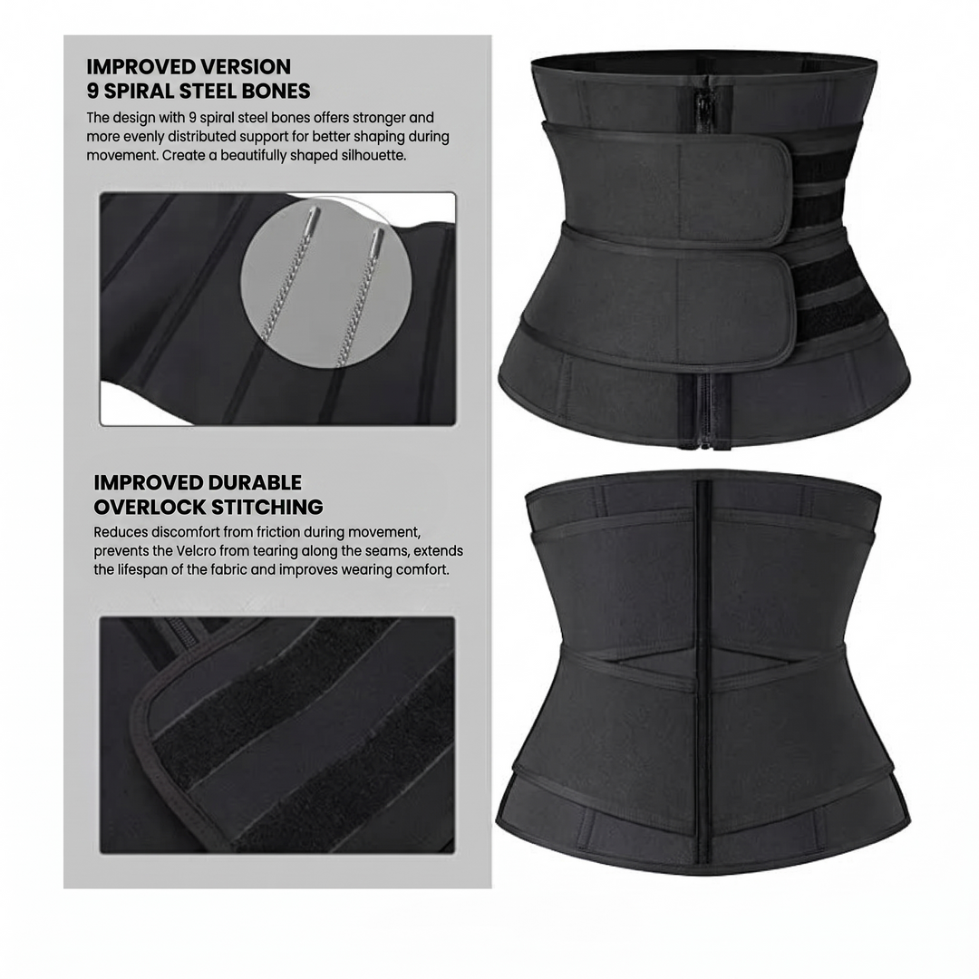 Postpartum belly band offering steady comfortable support