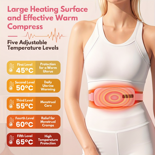 Heated massage cushion bringing soothing calming warmth