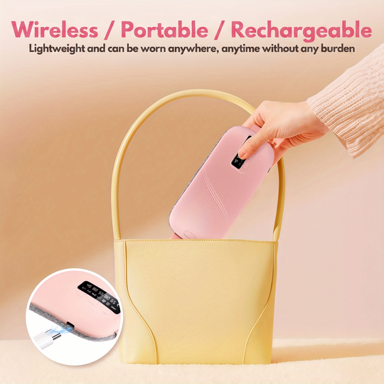 Heated massage cushion for full-body comfort and rest