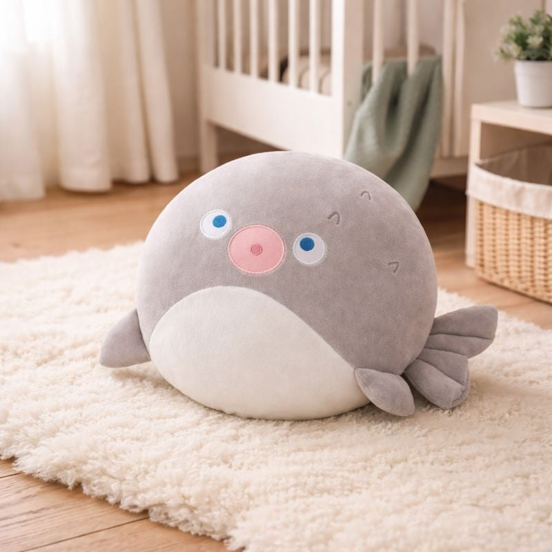 ModernPuff Pufferfish Plush Toy — Clean Quality Buddy