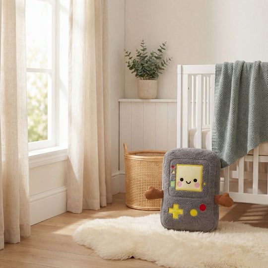 MiloNest Grey Buddy Plush Toy — Calm Quality Companion