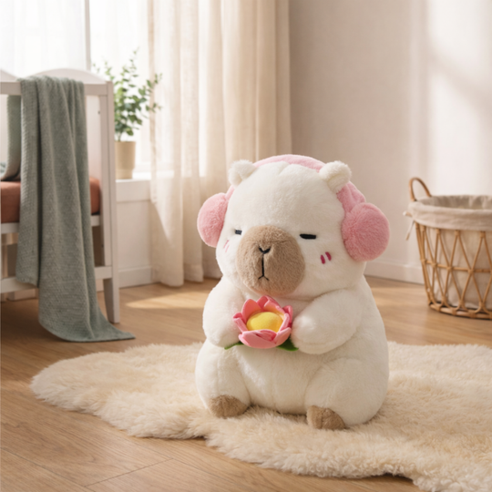 Ilona Modern Capybara Plush Toy — Clean Calm Quantity for Kids