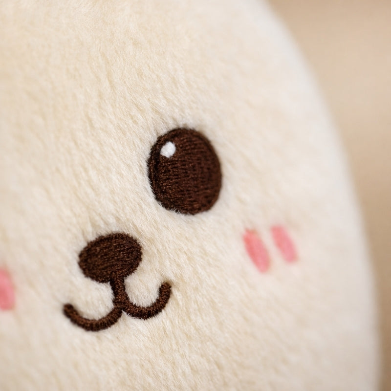 CozyPup Gentle Smile Dog Plush Toy — Clean Calming Quality