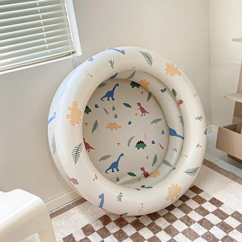 SplashPool inflatable baby pool white